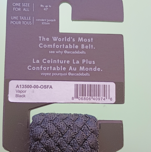 Arcade Vapor Belt in Black - Picture 2 of 3